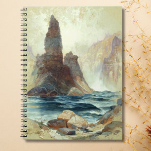 Carnet Au-dessus de Tower Falls, Moran, 1872