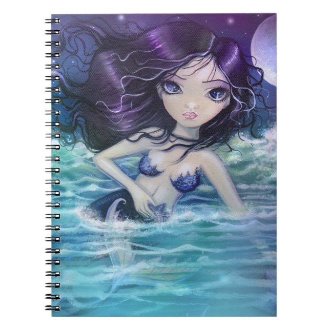 Carnet Au milieu de la sirène de mer douce (Devant)