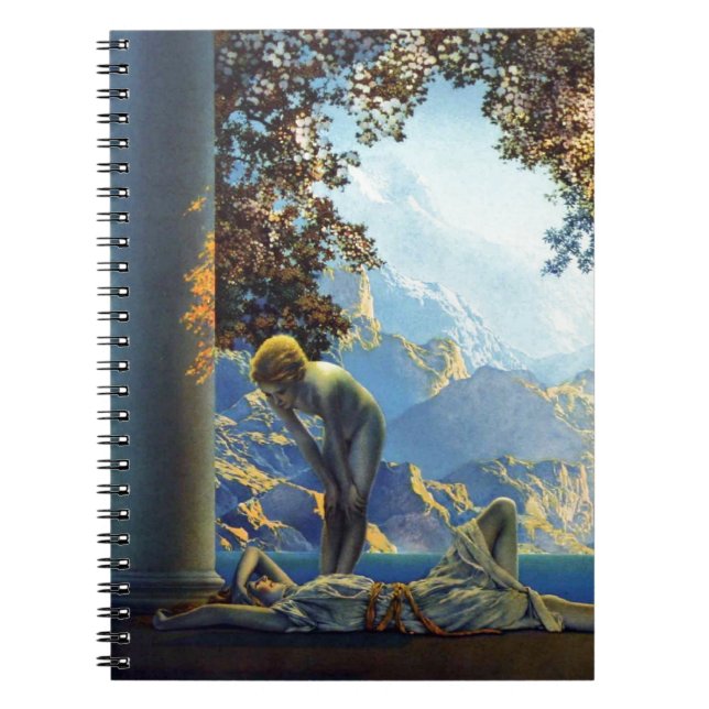 Carnet Aube de Maxfield Parrish (Devant)