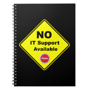 Carnet Aucun support informatique disponible Panneau d'av