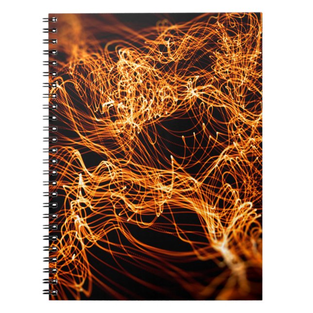 Carnet aurifère Abstrait (Devant)