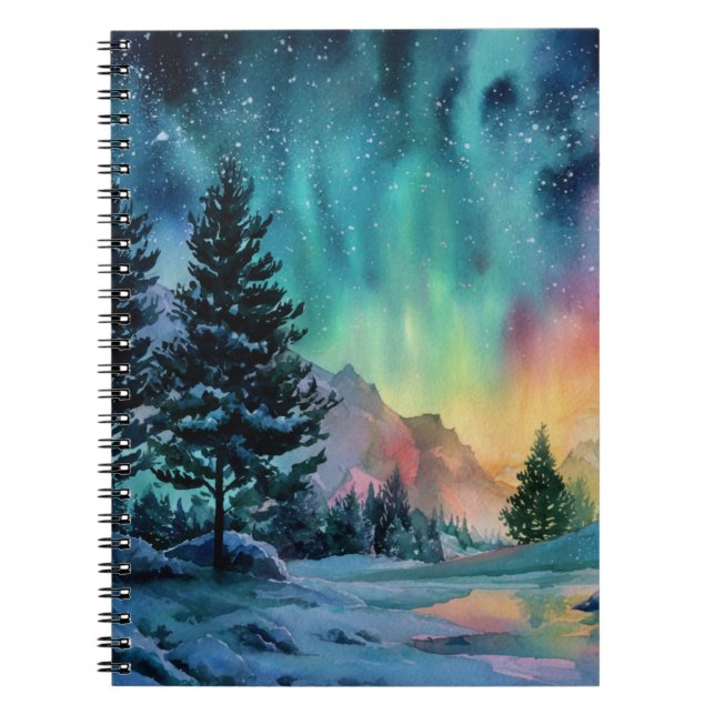 Carnet Aurora Borealis (Devant)