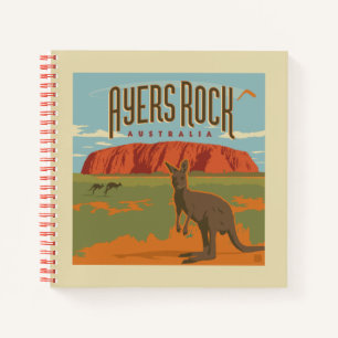 Carnet Australie   Ayers Rock Kangaroos
