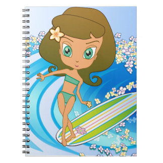 Carnet Auteur de vague de Lil Wahine