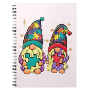 Carnet Autisme couple Gnome