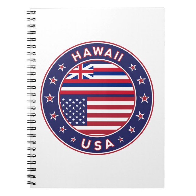 Carnet Autocollant Hawaii, Hawaii, USA (Devant)