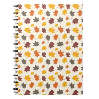Carnet Automne Feuilles en chute