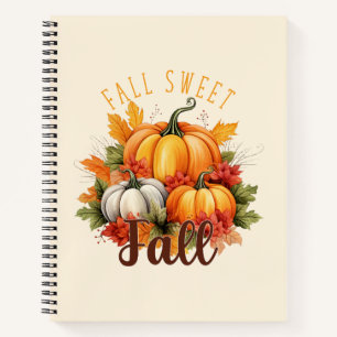 Carnet Automne Sweet Automne - Automne Citrouille & Feuil