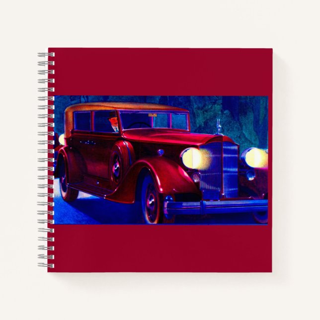 Carnet Automobile Packard 1934 (Devant)