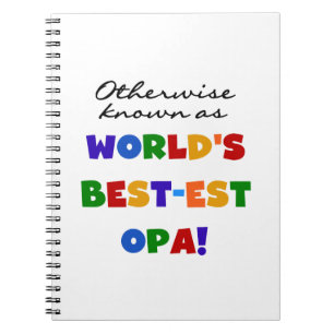 Carnet Autres T-shirts et cadeaux Opa