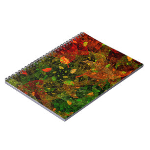 Carnet Autumn colorful decorative design