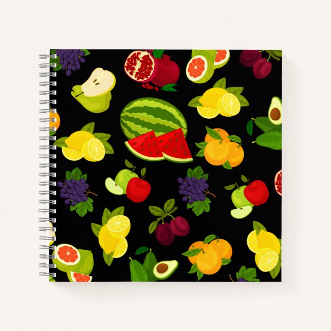 Carnet aux agrumes (Devant)