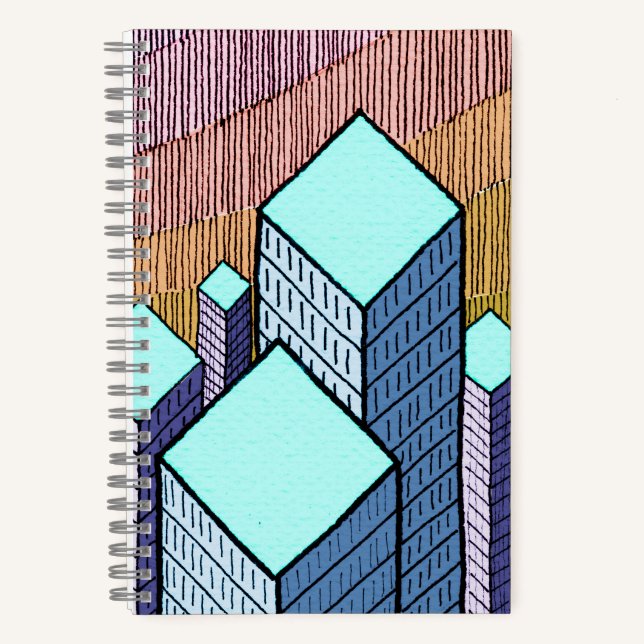 Carnet avec carte graphique (Recto)