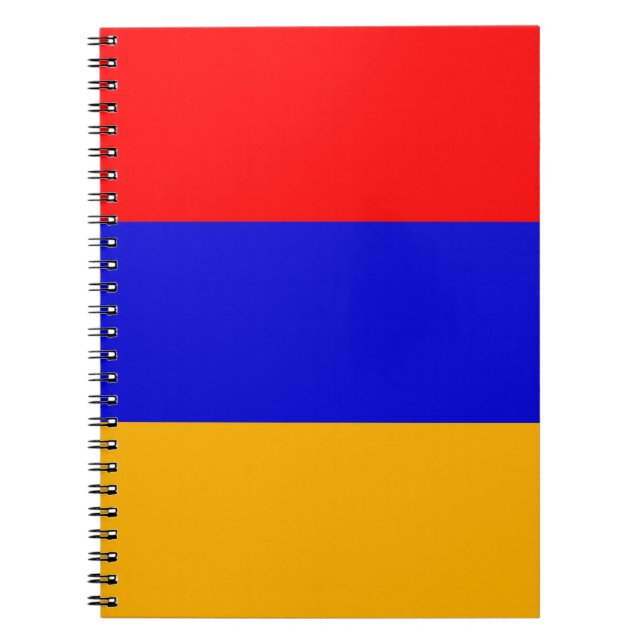 Carnet avec Drapeau d'Arménie (Devant)