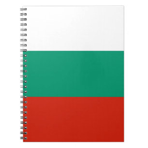 Carnet avec Drapeau de Bulgarie