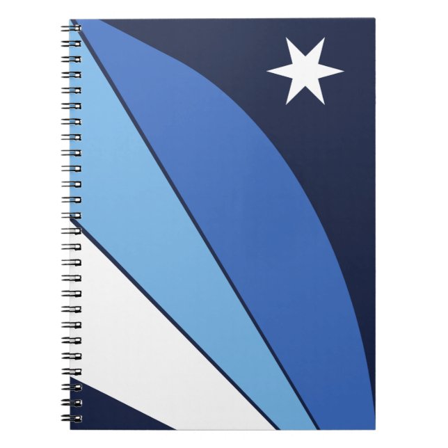 Carnet avec drapeau de Columbia, SC (Devant)