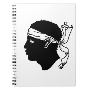 Carnet avec Drapeau de Corse