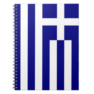 Carnet avec Drapeau de Grèce