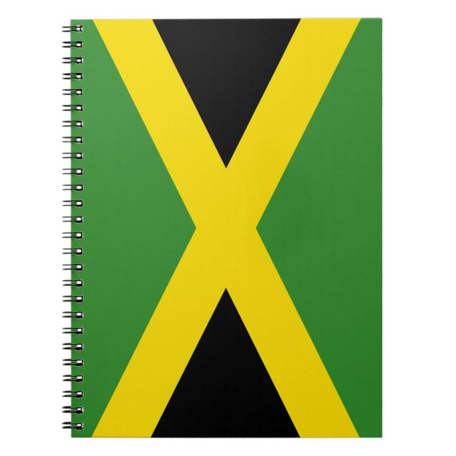 Carnet avec Drapeau de Jamaïque (Devant)