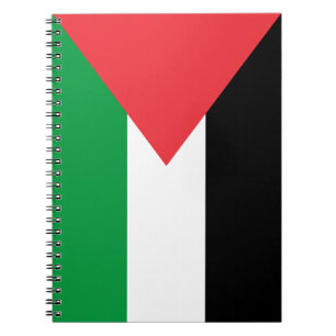 Carnet avec Drapeau de Palestine