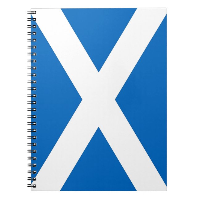 Carnet avec Drapeau d'Ecosse (Devant)