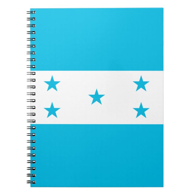 Carnet avec Drapeau du Honduras (Devant)