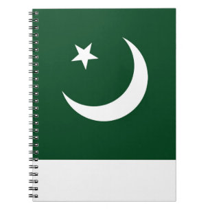 Carnet avec drapeau du Pakistan