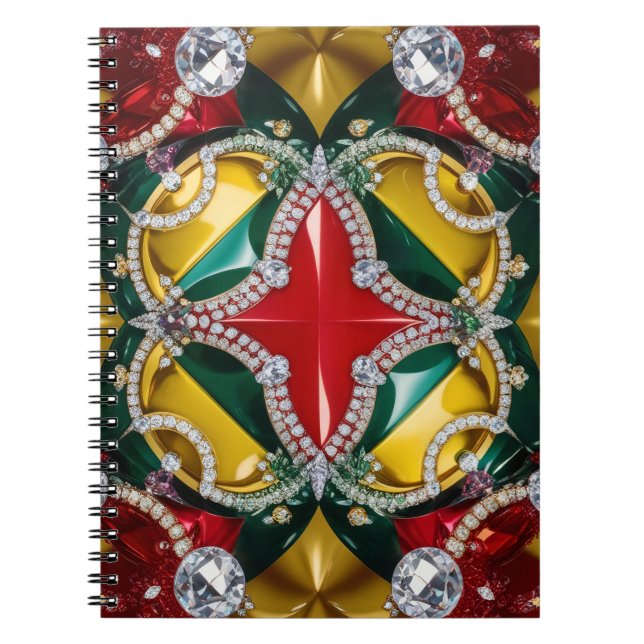 Carnet avec Los Angeles Colours Abstract Design (Devant)