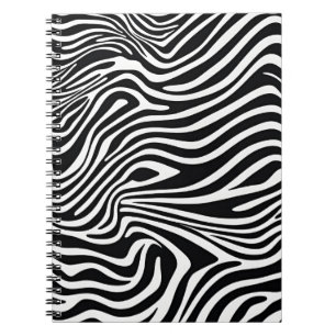 Carnet avec Zebra Stried Design