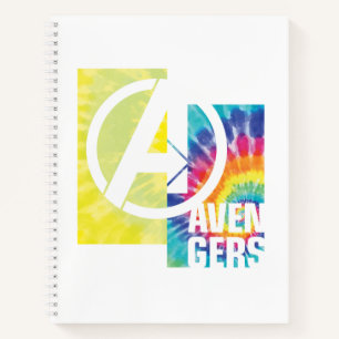Carnet Avengers   Avengers Logo Tie Dye