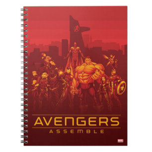 Carnet Avengers   Avengers Rassemblés Ciel de la ville ro