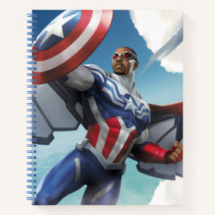 Carnet Avengers   Captain America Sam Wilson en vol