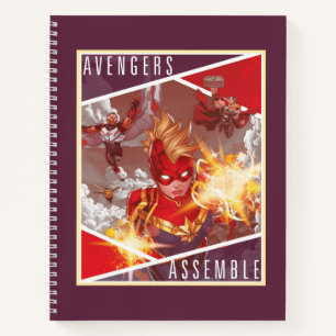 Carnet Avengers   Captain Marvel & Avengers Assemblés