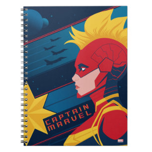 Carnet Avengers   Captain Marvel Profil d'espace extra-at