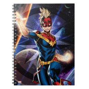 Carnet Avengers   Captain Marvel volant dans l'espace