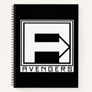 Carnet Avengers   Carré Avengers Logo bloqué