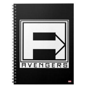 Carnet Avengers   Carré Avengers Logo bloqué