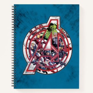 Carnet Avengers Classiques   Logo Intérieur Avengers
