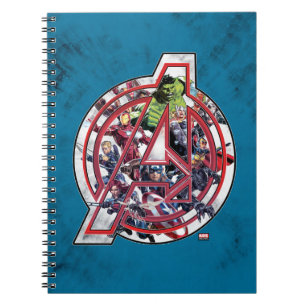 Carnet Avengers Classiques   Logo Intérieur Avengers