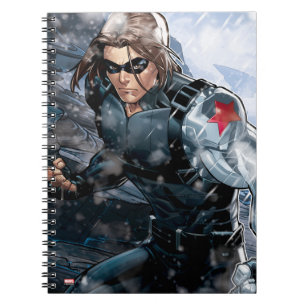 Carnet Avengers Classiques   Winter Soldier dans la neige