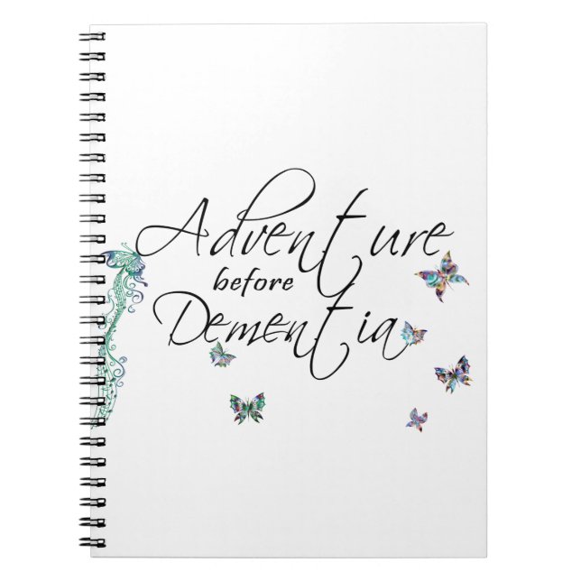Carnet Aventure avant la démence (Devant)
