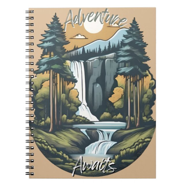 Carnet Aventure Await - Nature (Devant)
