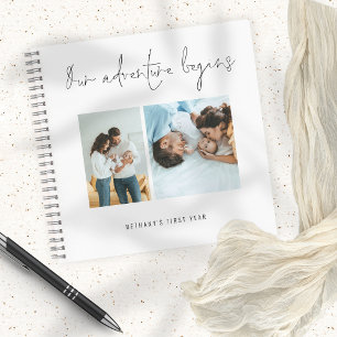 Carnet Aventure Commence Script Baby First Year 2 Photos