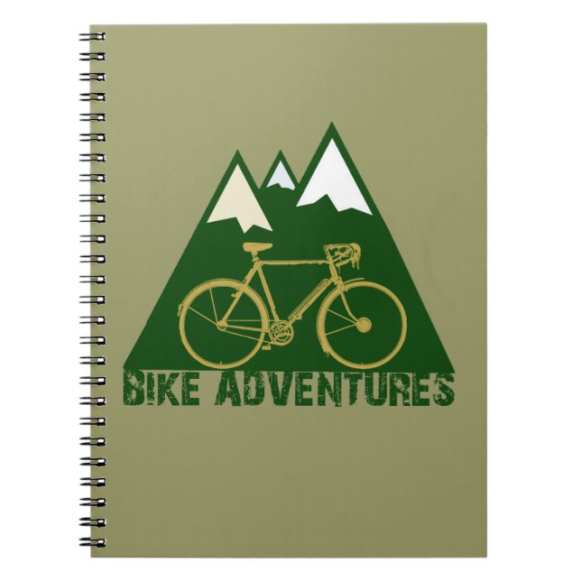 Carnet aventure cycliste - vélos (Devant)