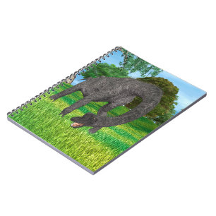 Carnet Aventure de dinosaure à long cou dans la jungle