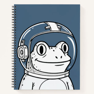 Carnet Aventure spatiale de la grenouille astronaute mign