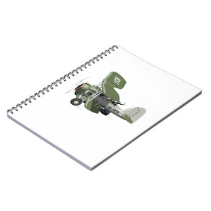 Carnet Avion rétro de dessin