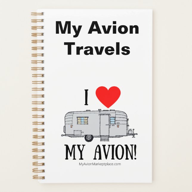 Carnet Avion Travel Log (Devant)