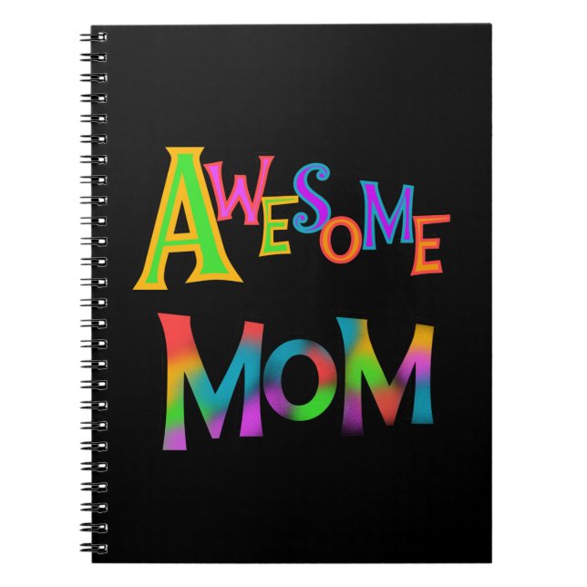 Carnet Awesome Maman T-shirts et cadeaux (Devant)