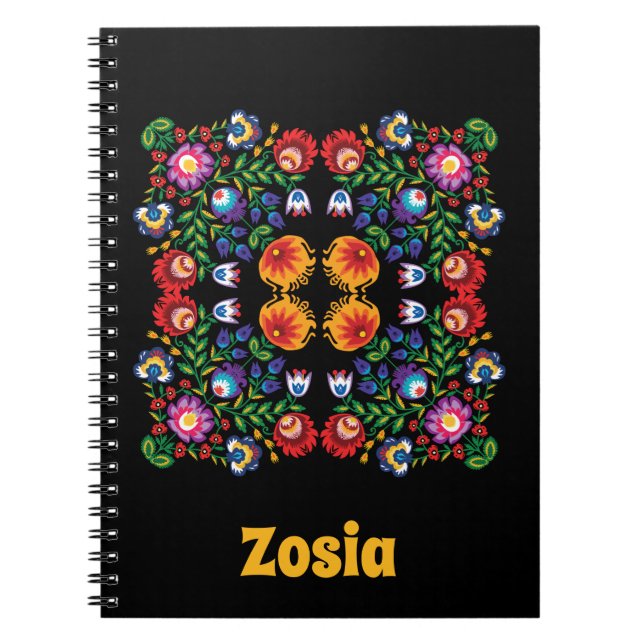 Carnet 🤩 Awesome polish Folk Wycinanki (Devant)